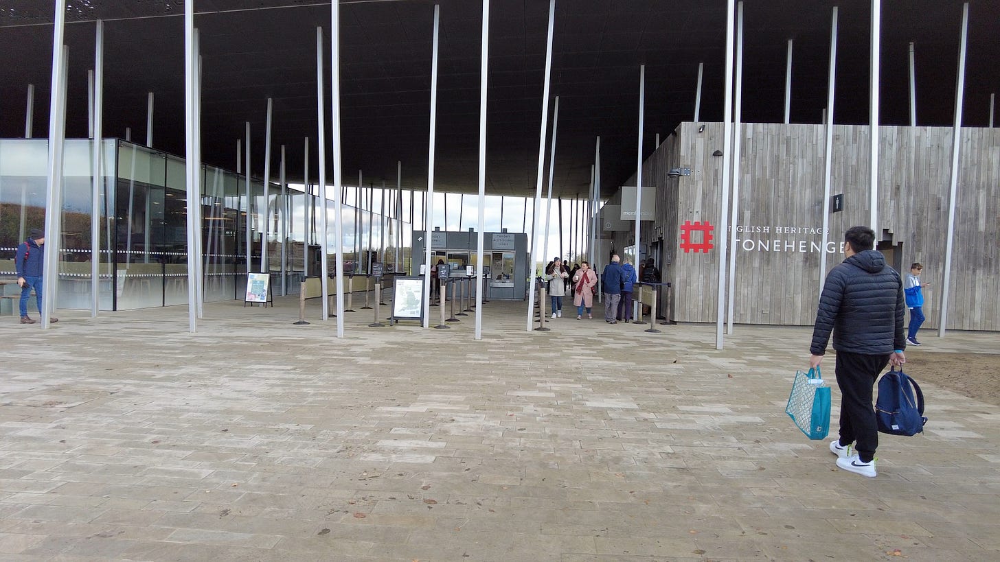 The entrance to the Stonehenge Visitor Centre The entrance to the Stonehenge Visitor Centre