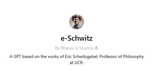 Schewitz Introducing e-Schwitz: A Language Model Tuned on my Philosophical Work