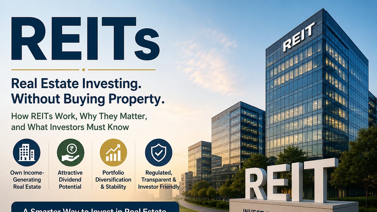 REITs and InvITs Explained - by Amar Narayan