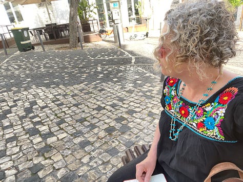 Cynthia Morris author in Lisbon