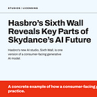What Hasbro’s AI Studio Sixth Wall Tells Us About Skydance’s Future with Oracle and IP