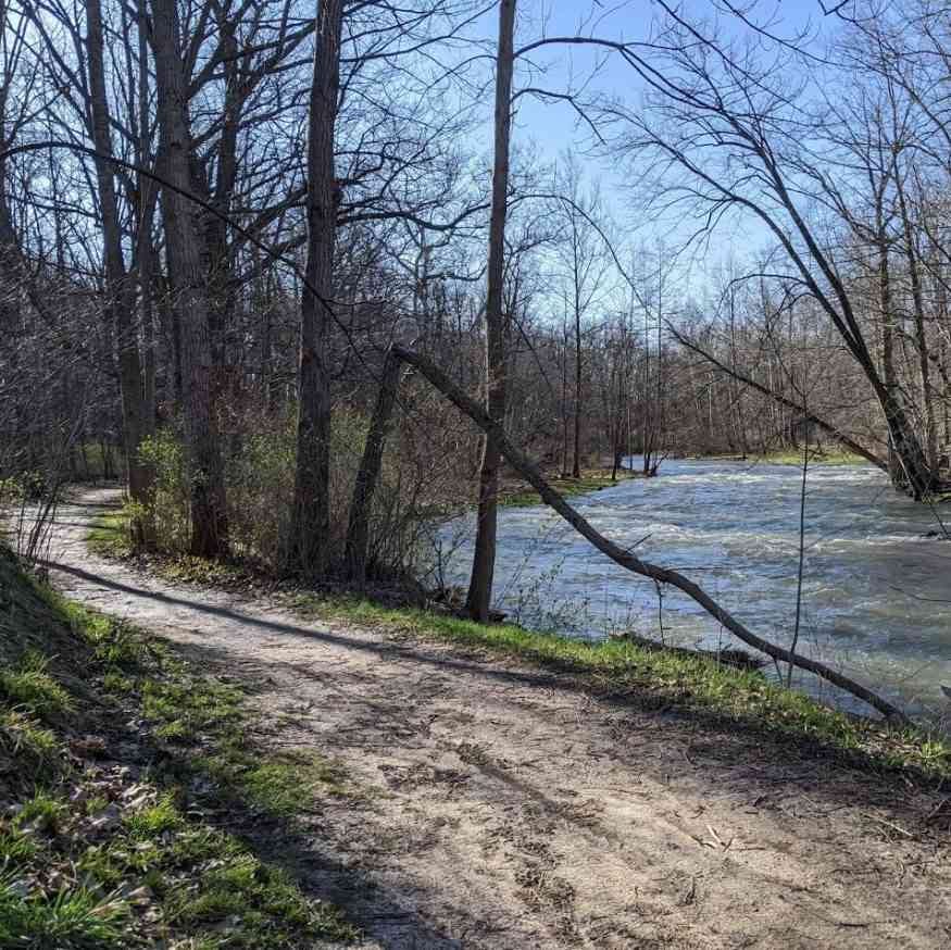 Honeoye Falls Rotary Park trail Honeoye Falls Rotary Park trail