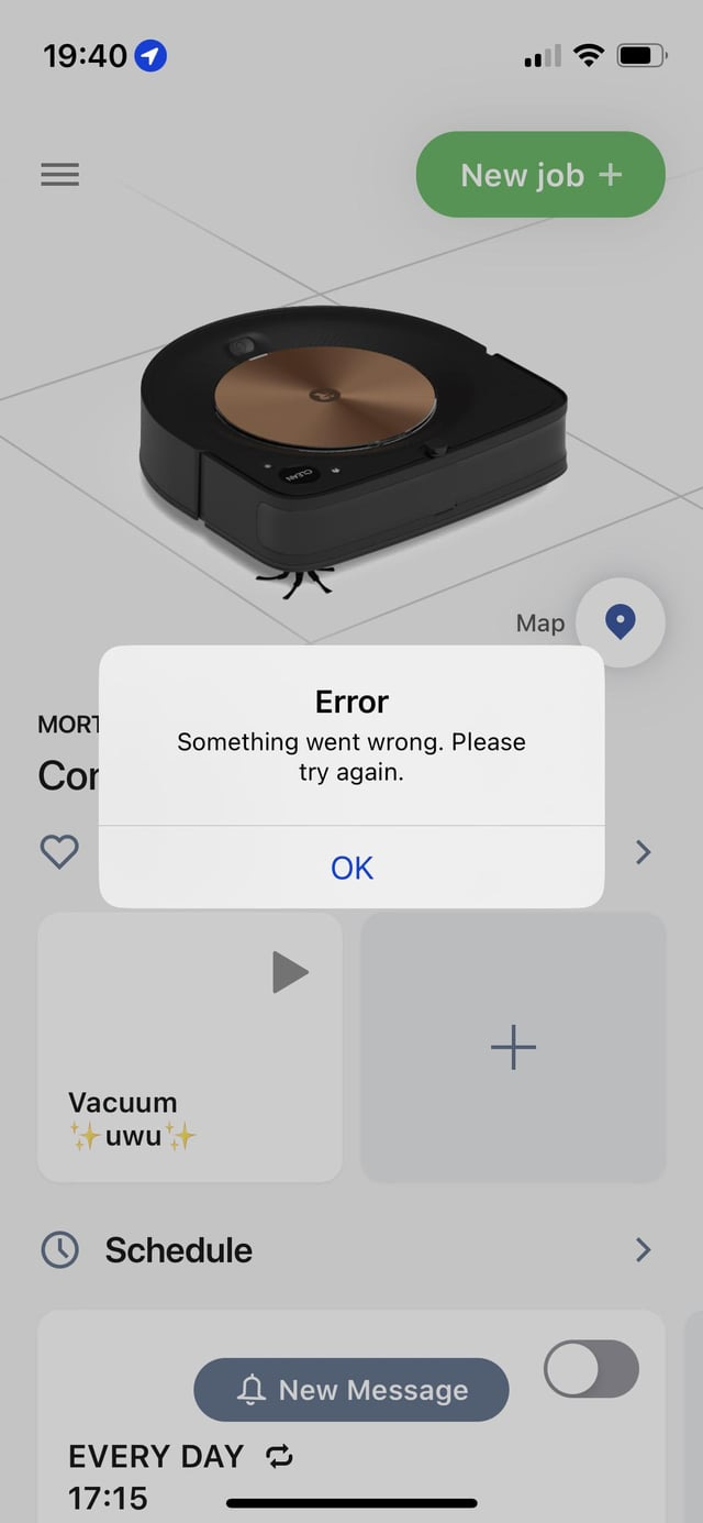 Anyone have a fix for this? The white light turns on and the battery is  fine. The connection points are clean, and I rebooted the roomba. : r/roomba