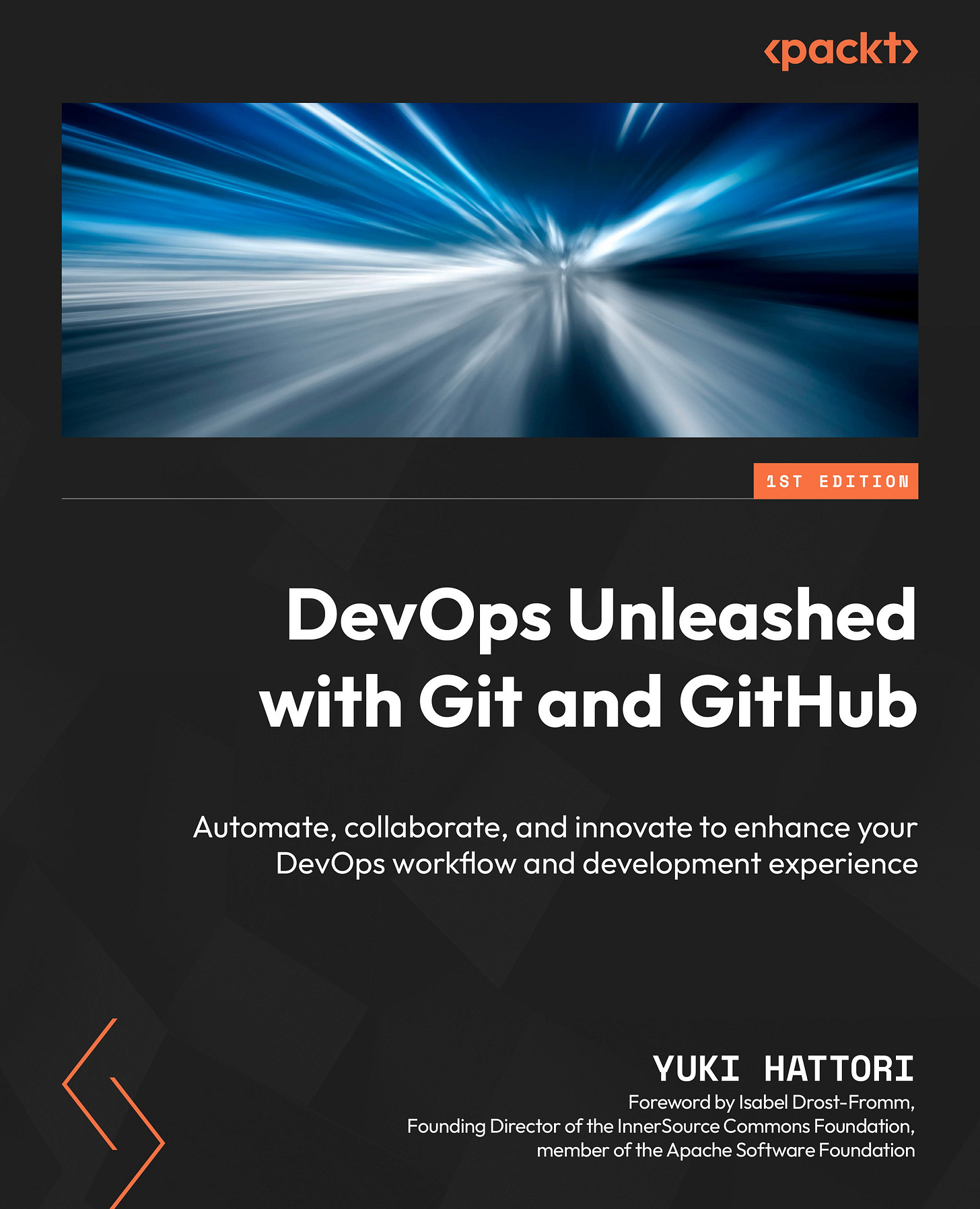 DevOps Unleashed with Git and GitHub, Published by Packt, Book Cover