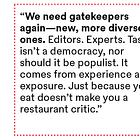 Magazines are dead. TV is dead. Hollywood is dead.