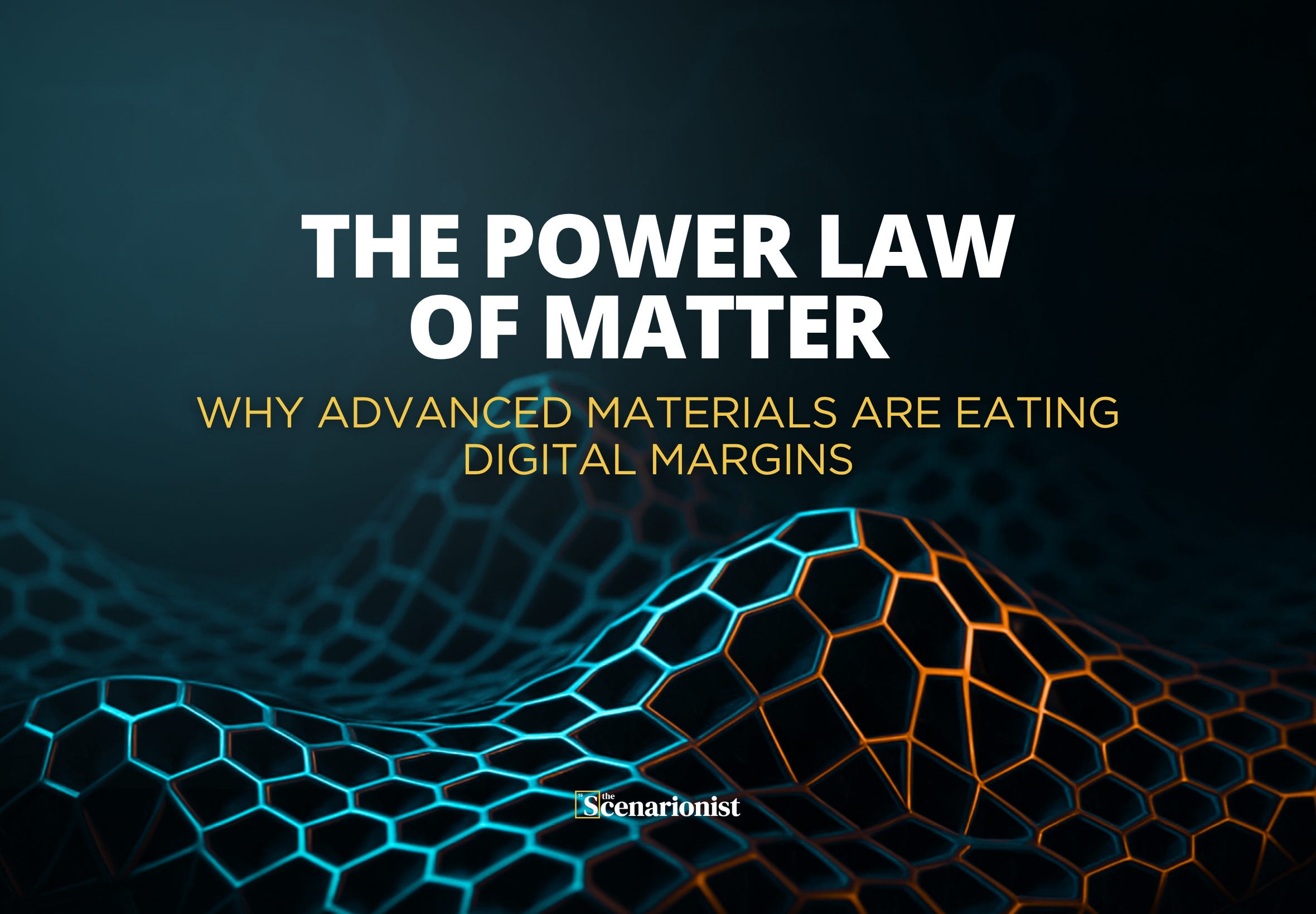 Why Advanced Materials are Eating Digital Margins Why Advanced Materials are Eating Digital Margins