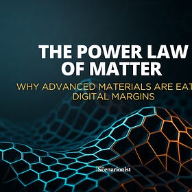 The Power Law of Matter: Why Advanced Materials are Eating Digital Margins