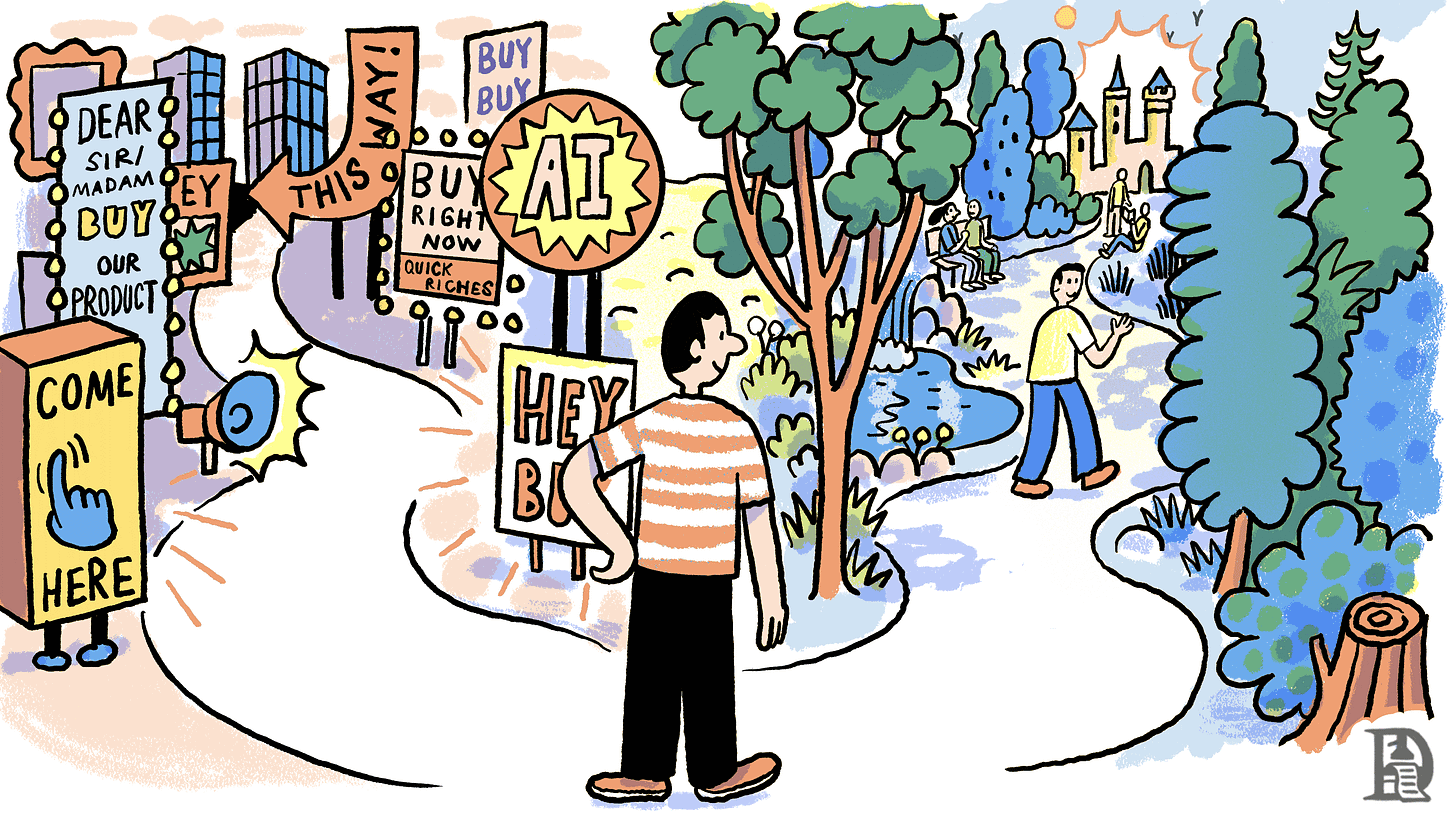 We live in the age of attention deficit. 