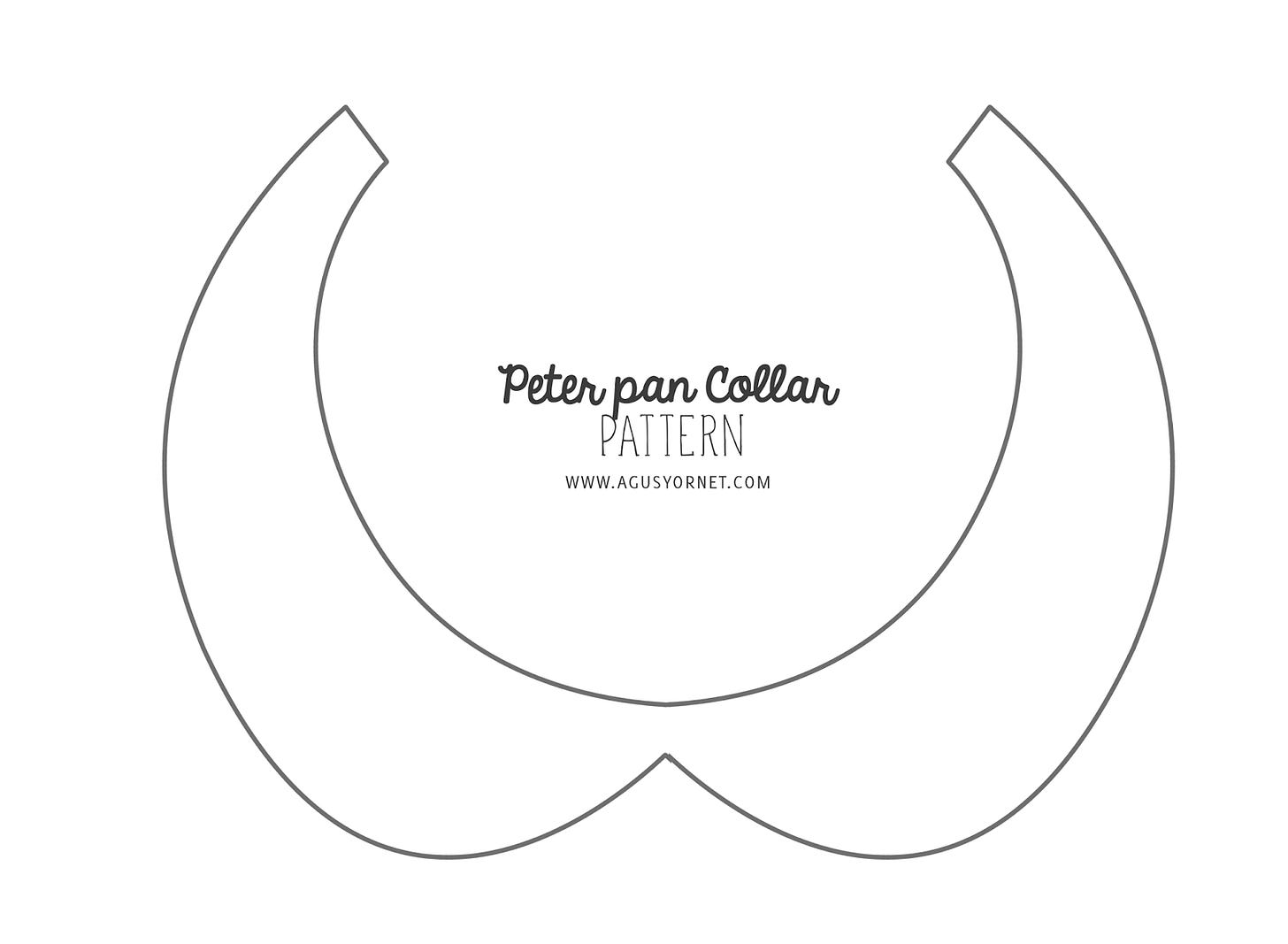 DIY Peter Pan Collar | Agus Yornet Blog