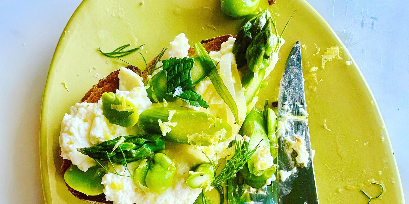 An Edible Toast to the Last Days of Spring
