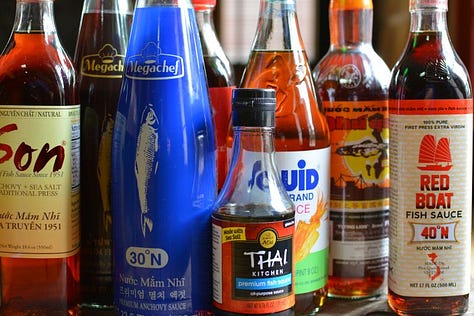 MSG lemongrass fish sauce