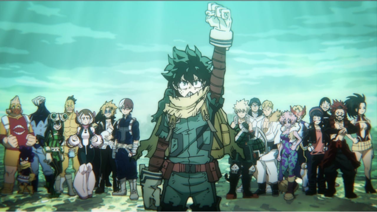 Personagens de My Hero Academy Personagens de My Hero Academy