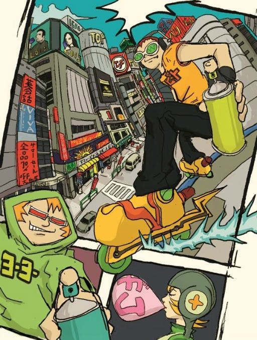 Thumbnail image of Image Gallery No.012 / [Interview] Celebrating "Showa's 99th Anniversary"! "Jet Set Radio" developers talk about the story behind the birth of the series and their enthusiasm for the completely new game