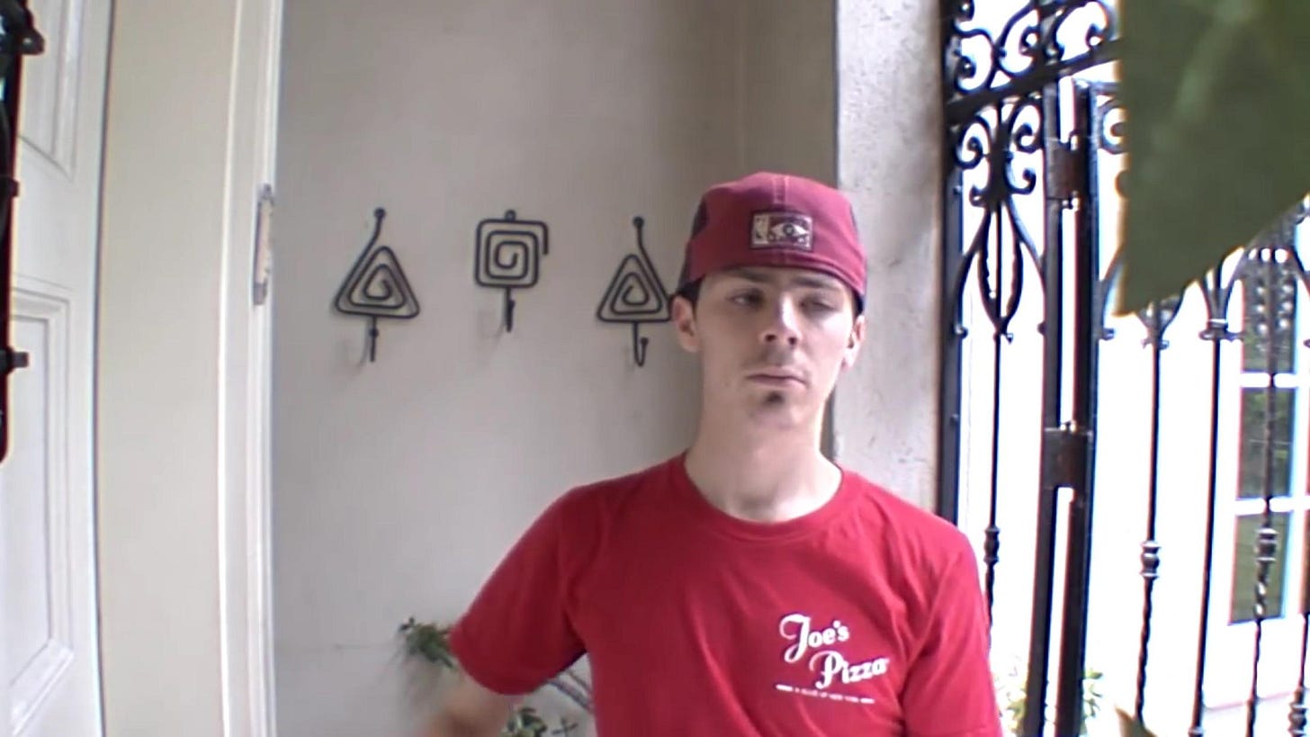 Pizza Boy spotted with 'Boy Love' logo on Jimmy Kimmel Live : conspiracy