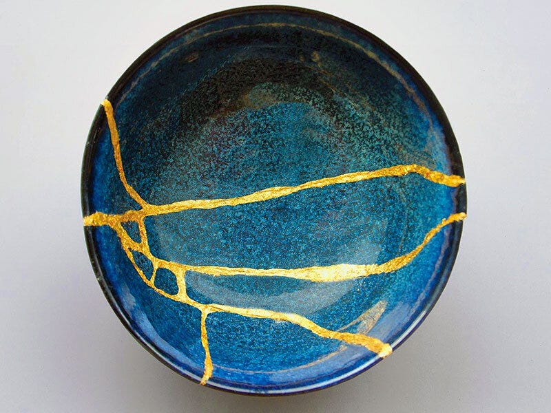 Kintsugi: The Art of Repair — Stephanie F. Ycaza
