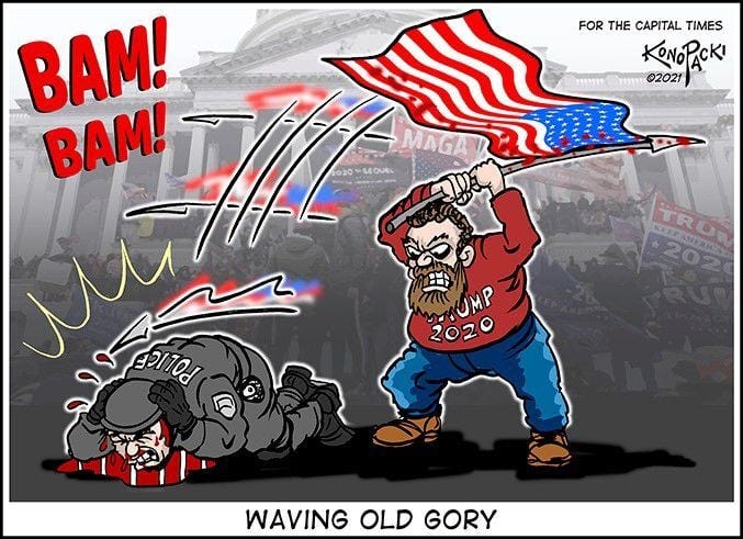 Opinion | Flag desecration a dilemma for real patriots who want to fly it |  Plain Talk by Dave Zweifel | captimes.com