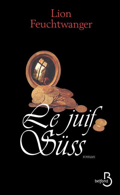 Couverture du livre Le Juif Süss, éditions Belfond