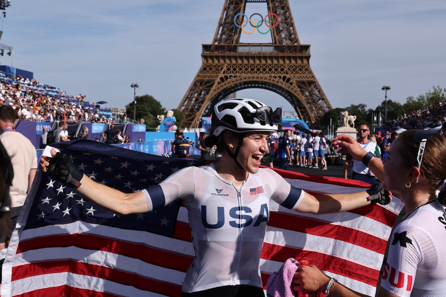 Olympics: Team USA's Kristen Faulkner delivers surprise gold in cycling  road race