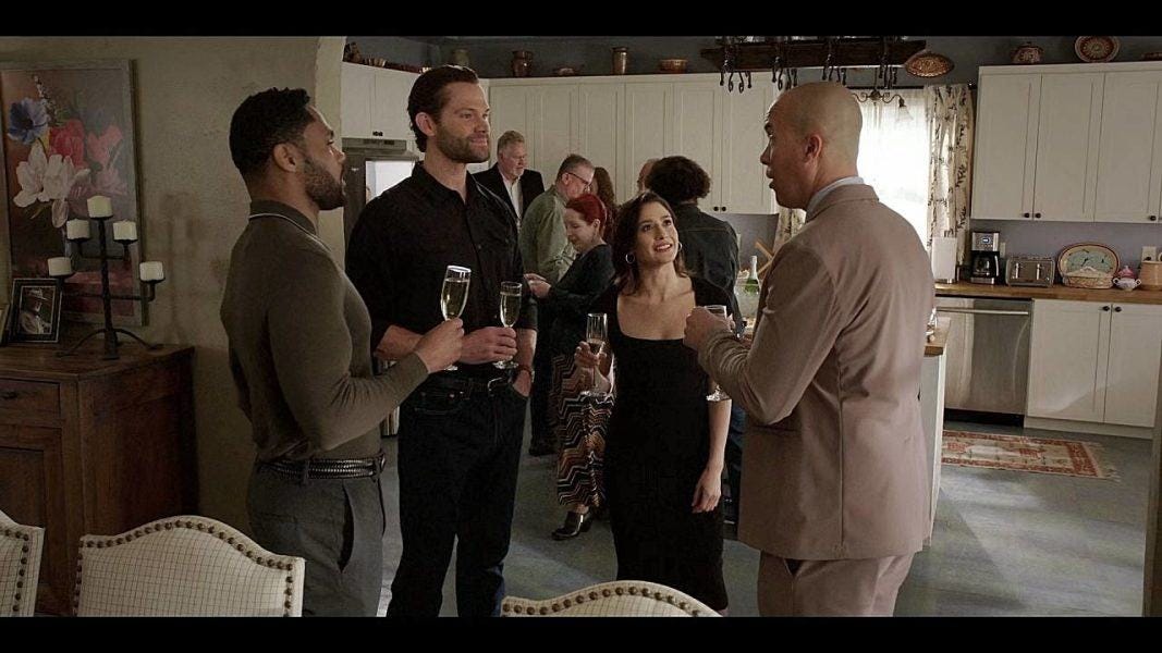 Walker gang at a party in kitchen 3.17. Walker gang at a party in kitchen 3.17.