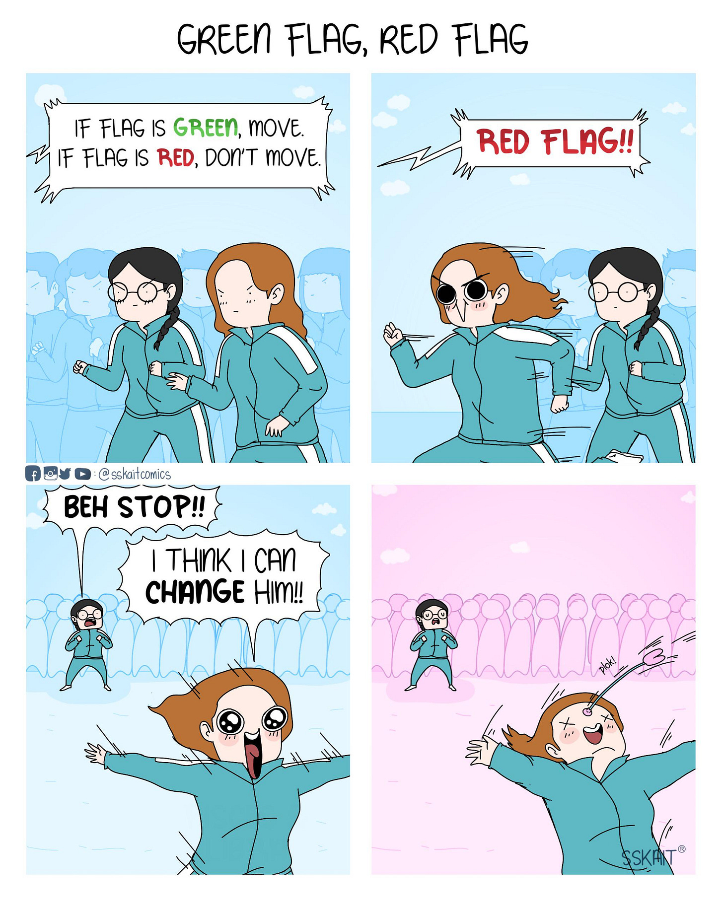 Green Flag, Red Flag 🚩[OC] : r/comics