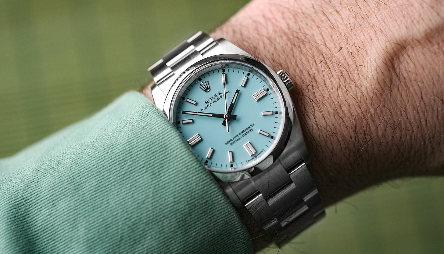 Hands-On: Rolex Oyster Perpetual 36mm Turquoise Dial 2020 (VIDEO) - ATELIER  DE GRIFF