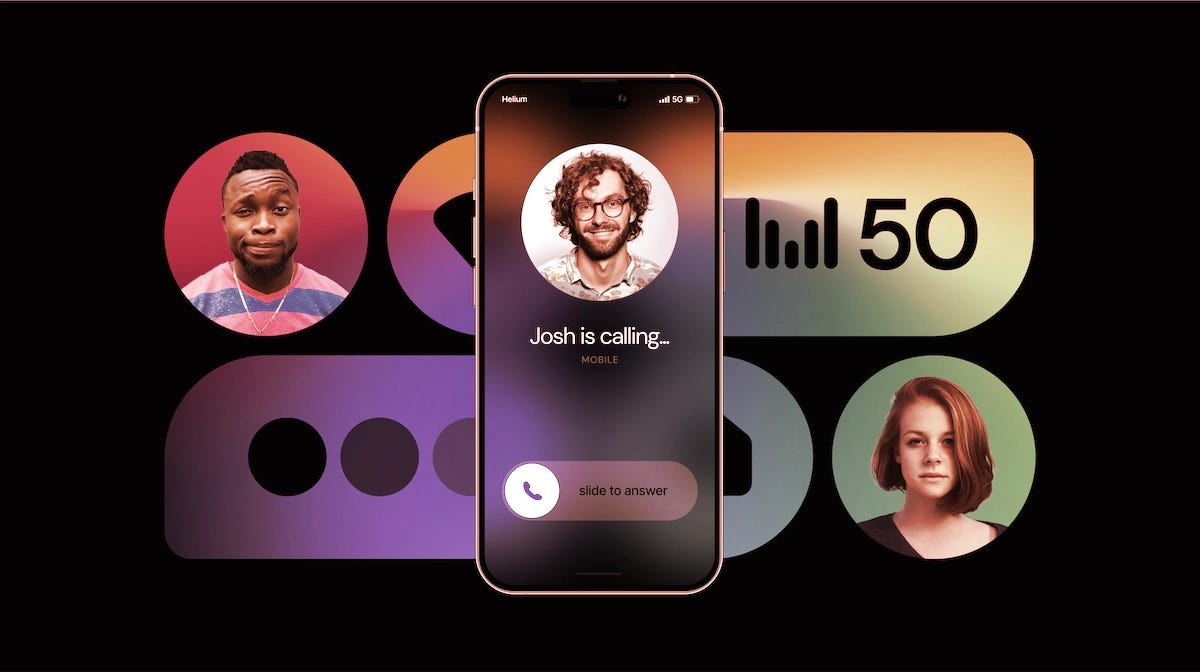 Imagery from the Helium Mobile service. Image: Helium Mobile