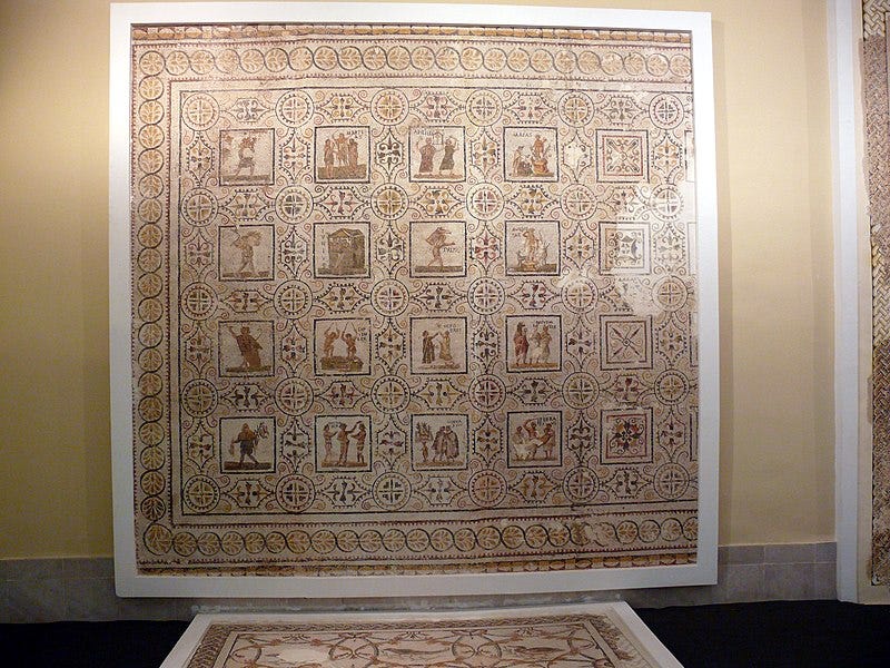 File:Sousse mosaic calendar.JPG File:Sousse mosaic calendar.JPG
