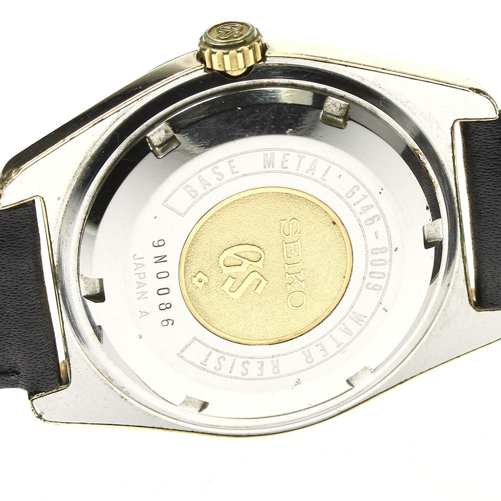 セイコー SEIKO 6146-8009 グランドセイコー ハイビート36000 デイデイト 自動巻き メンズ _768938