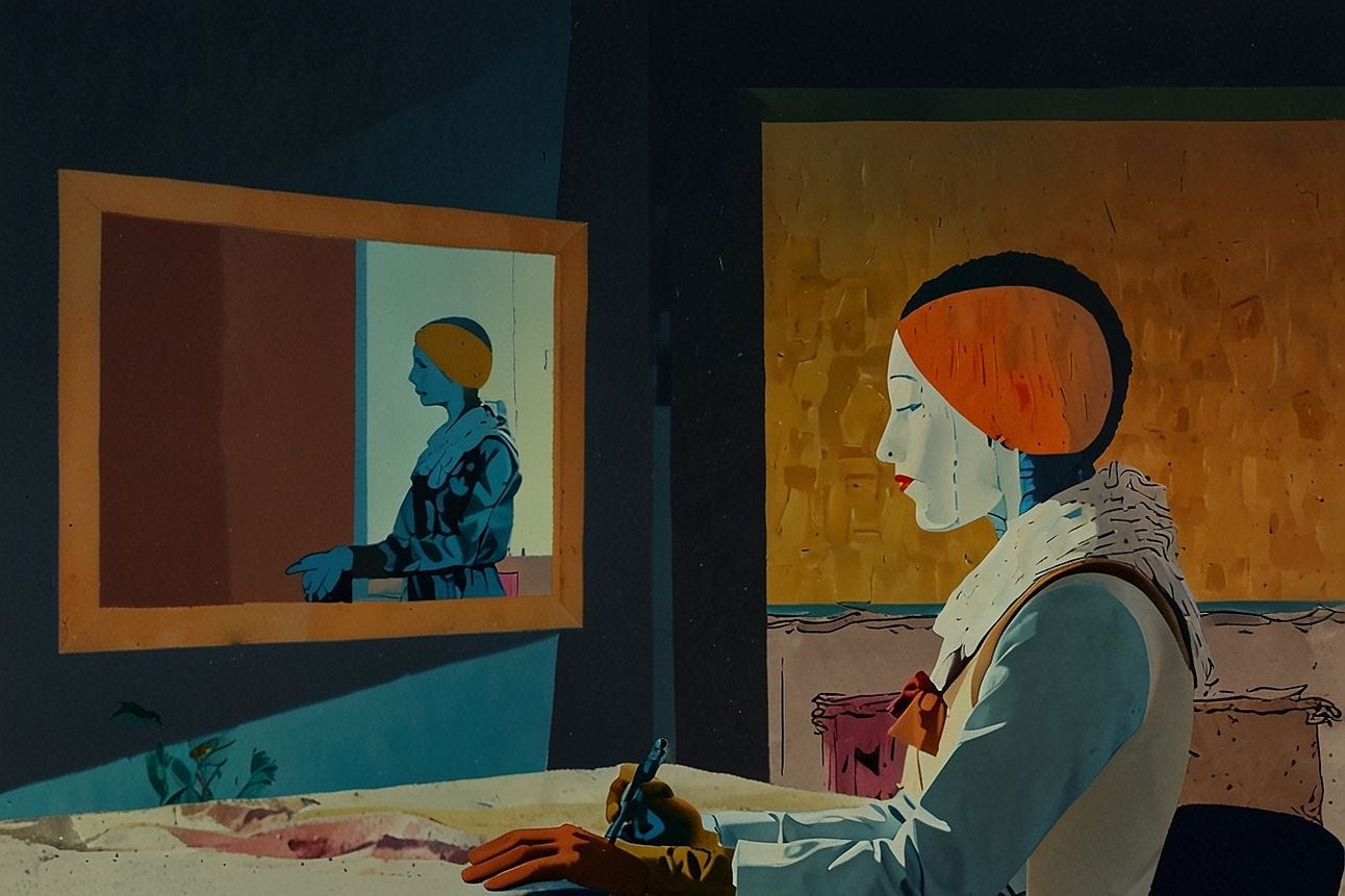 An automaton or a puppet master