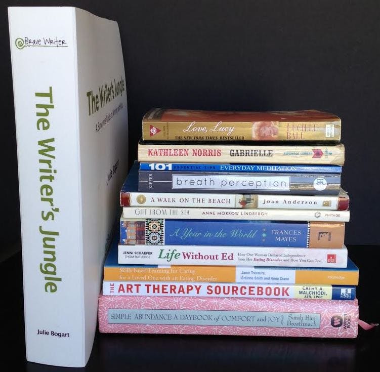 what i am reading (pile)