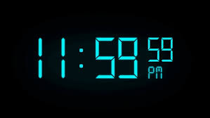 Thousand Digital Clock Midnight Royalty ...