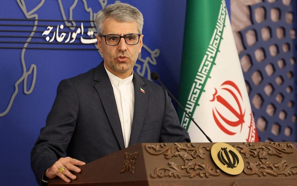 Iran's Foreign Minsitry spokesperson, Esmail Baghaei, undated. (Social Media) Iran's Foreign Minsitry spokesperson, Esmail Baghaei, undated. (Social Media)