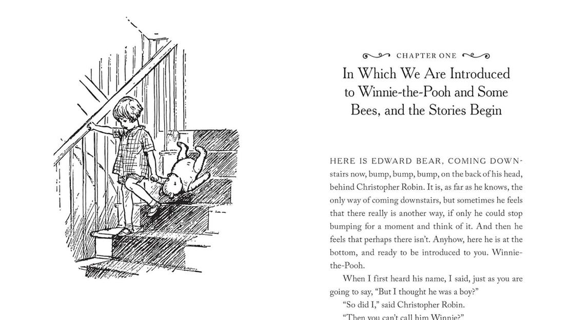 Page from Winnie-the-Pooh 100th Anniversary Edition Page from Winnie-the-Pooh 100th Anniversary Edition