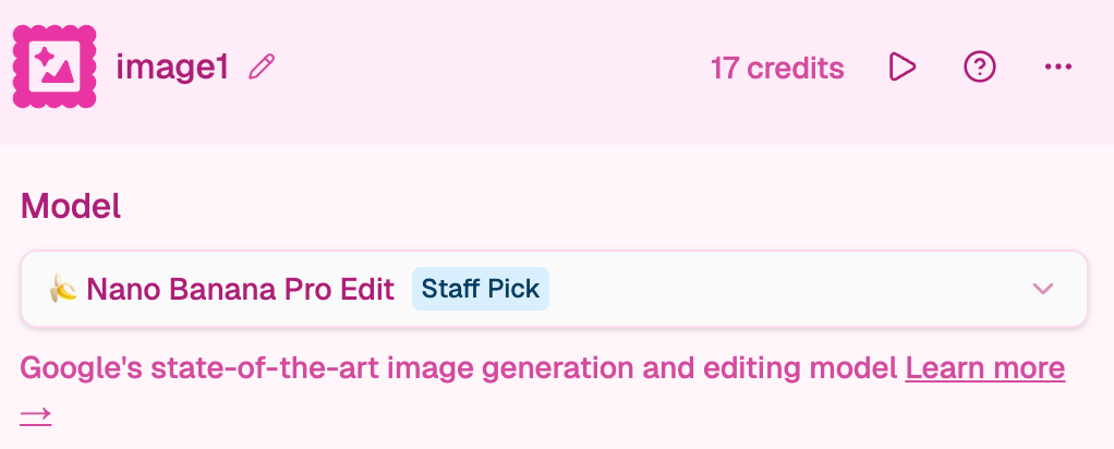 Nano Banana Pro edit mode on Glif Nano Banana Pro edit mode on Glif
