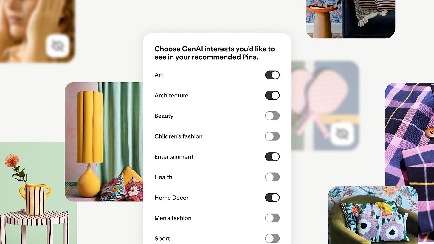 Pinterest lets users filter out AI-generated content after calls for change Pinterest lets users filter out AI-generated content after calls for change