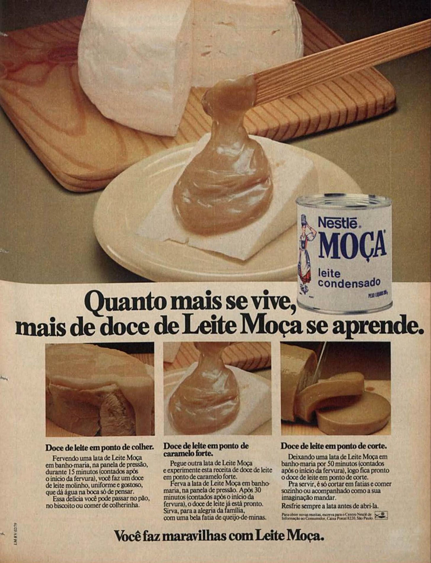Leite Moça (Doce de Leite) - 1983 - Propagandas Históricas | Propagandas  Antigas