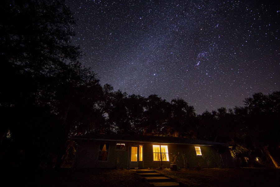 what a dark sky home looks like