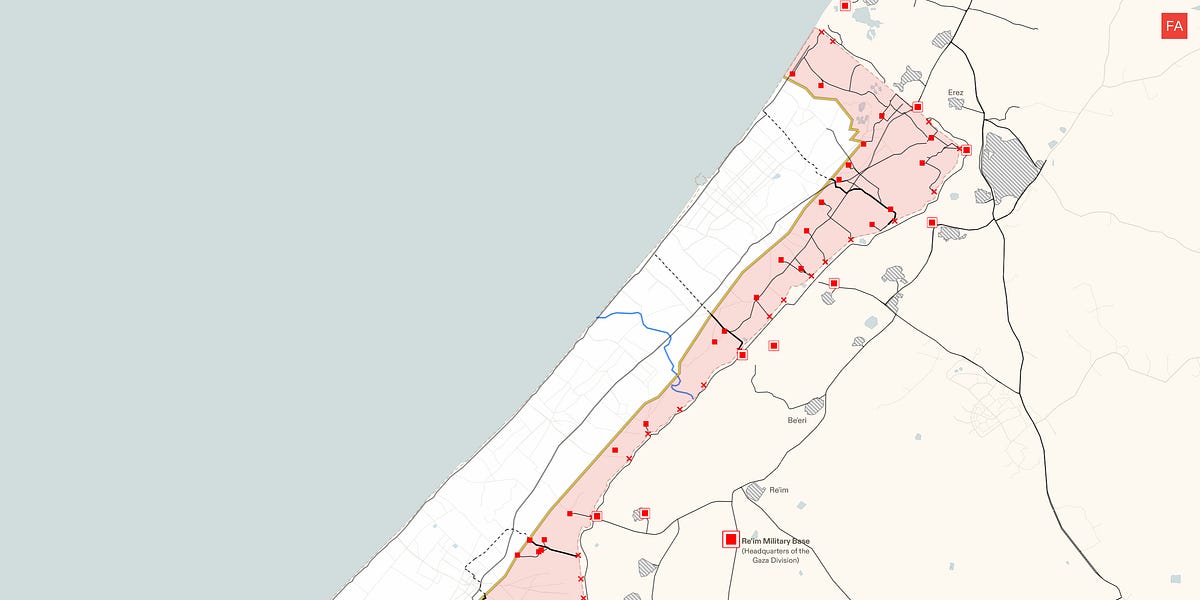 Israel Is Preparing for a Permanent Presence in Gaza, Satellite Images Reveal