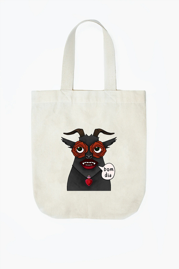Grade de imagens de posteres, camisetas e ecobags das artes "Nós consegue", "Vampiro Lestat" e "Bom dia"