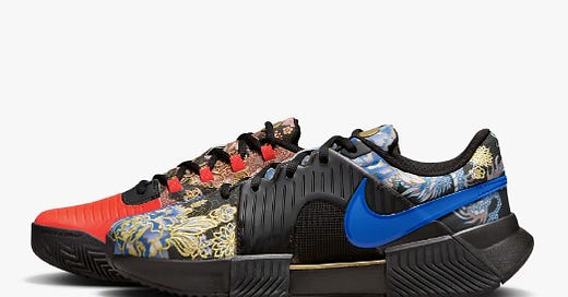 【NIKE】◆GP チャレンジ 1◆\"Naomi Osaka\" プレミアム◆WMNS◆ Nike GP Challenge 1 Naomi Osaka Premium WMNS Black / Bright
