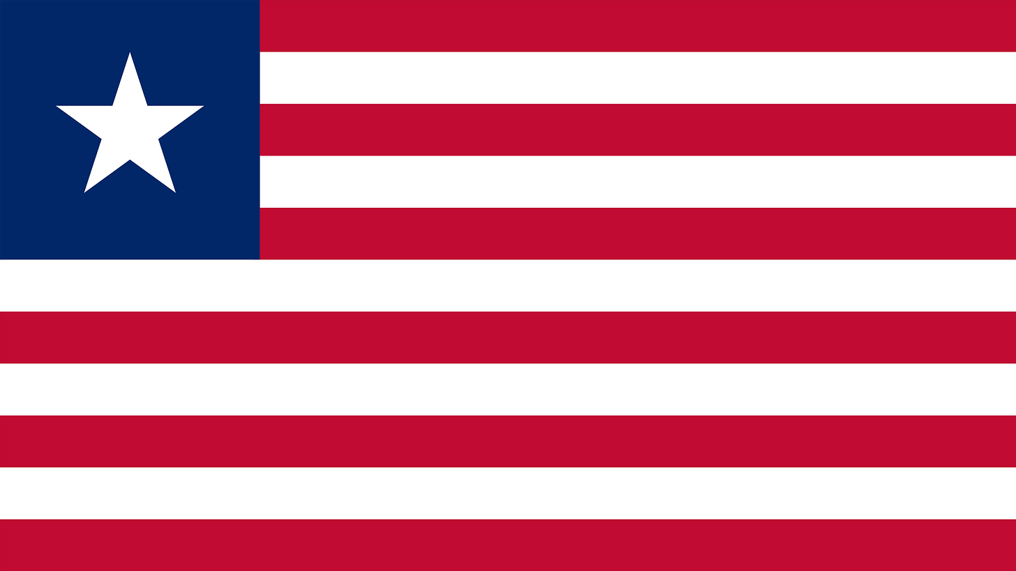 Liberia Flag Wallpapers - Wallpaper Cave