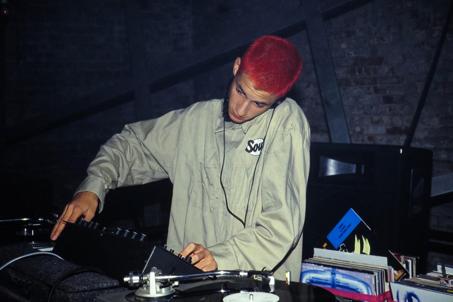 Mark Ronson at Limelight, New York, New York, July 1993. (Photo by Steve Eichner/Getty Images) Mark Ronson at Limelight, New York, New York, July 1993. (Photo by Steve Eichner/Getty Images)