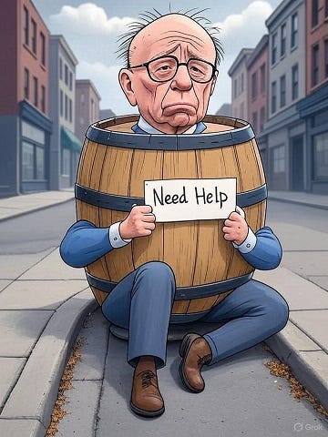 Trump will sue you, Rupert