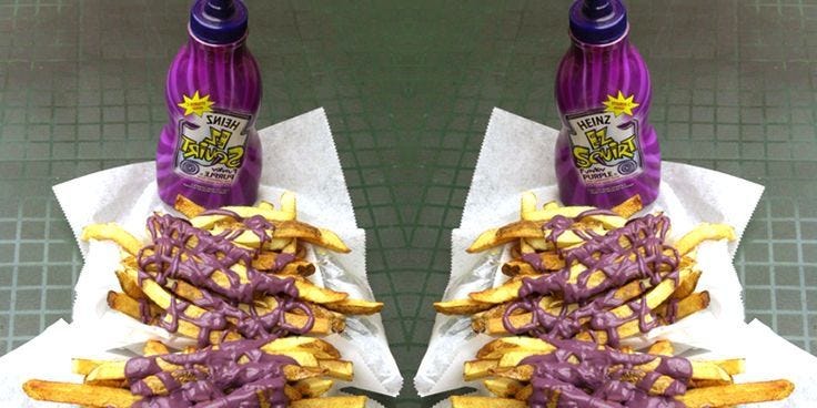 The Case For Bringing Back Heinz's EZ-Squirt Purple Ketchup