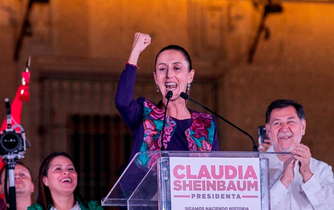 Claudia Sheinbaum makes history elected as Mexico's first female president  : NPR