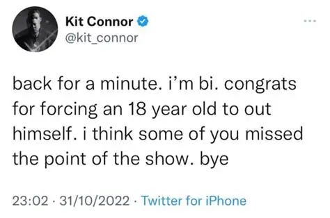 What Heartstopper’s Kit Connor teaches us about queer baiting and queer ...