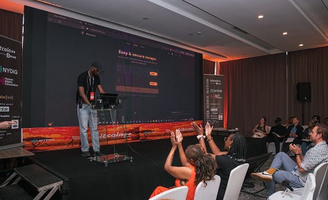 Presentation of the WestToEast feature on the main stage