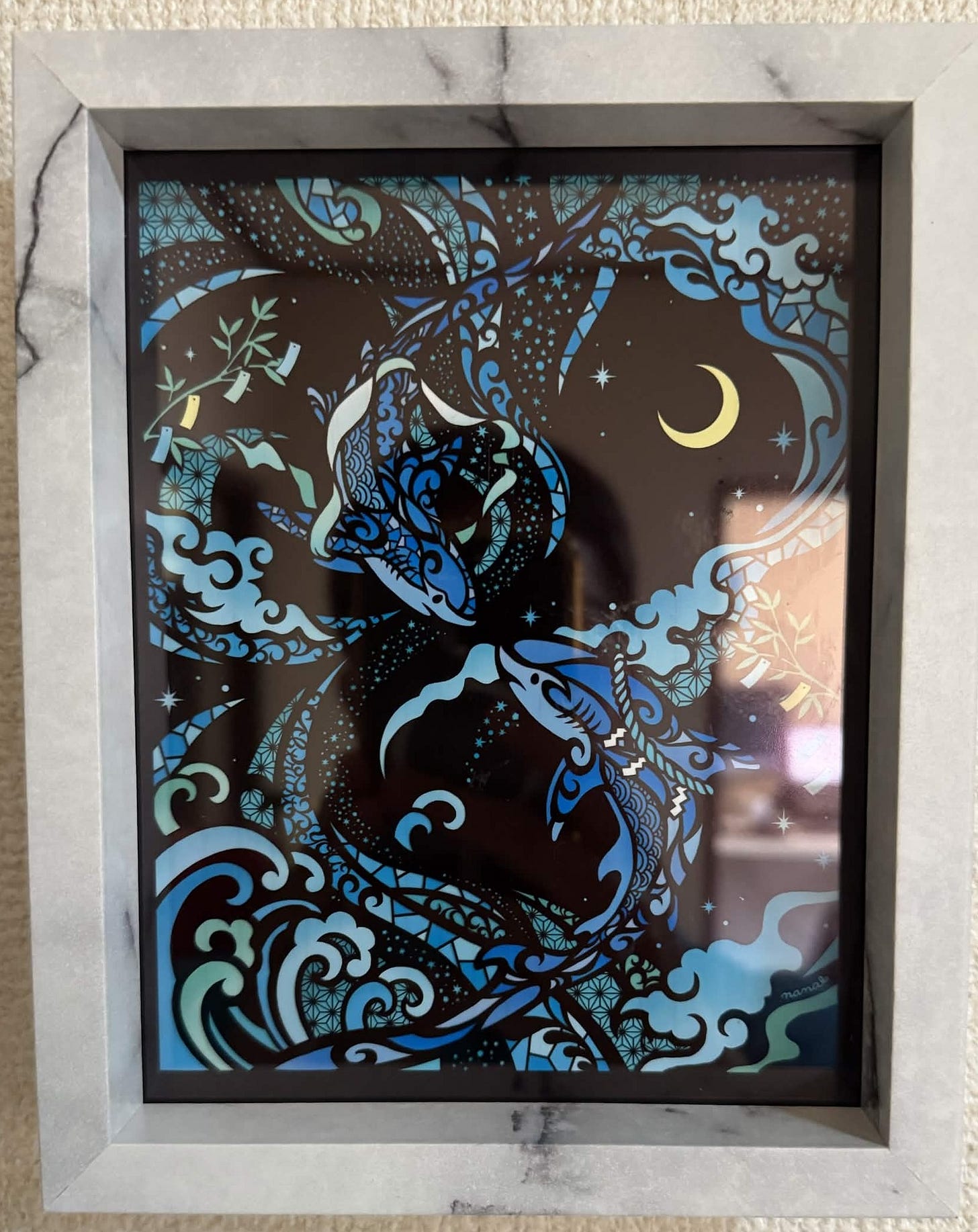 どうしても欲しかった、なののさんの切り絵フィルムアートです。 どうしても欲しかった、なののさんの切り絵フィルムアートです。
