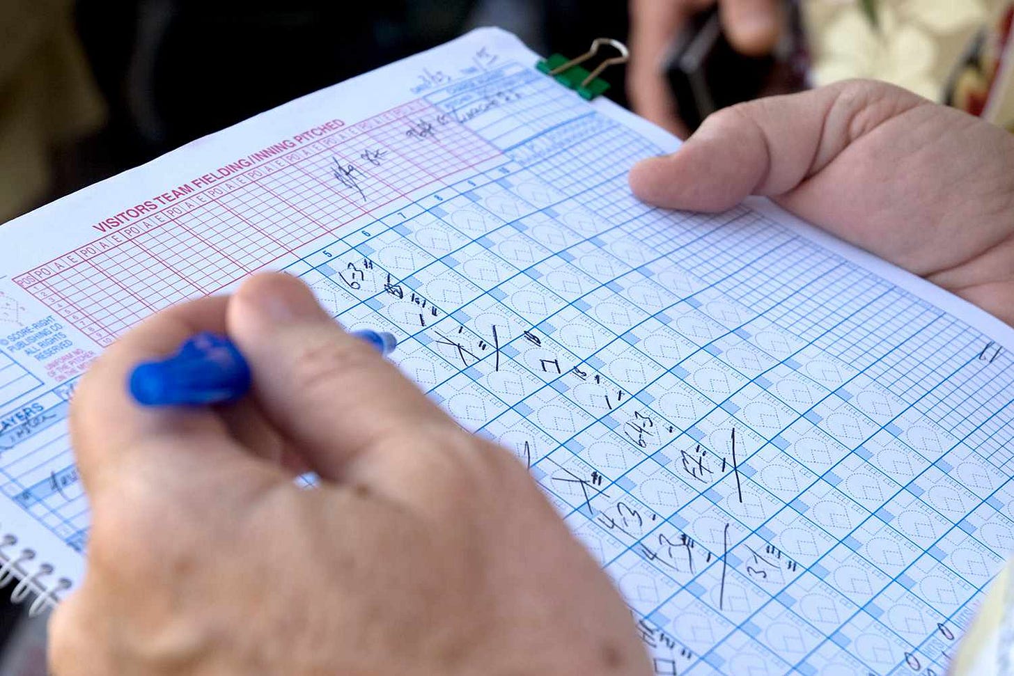Baseball Bookkeeping: How to Keep a Scorebook