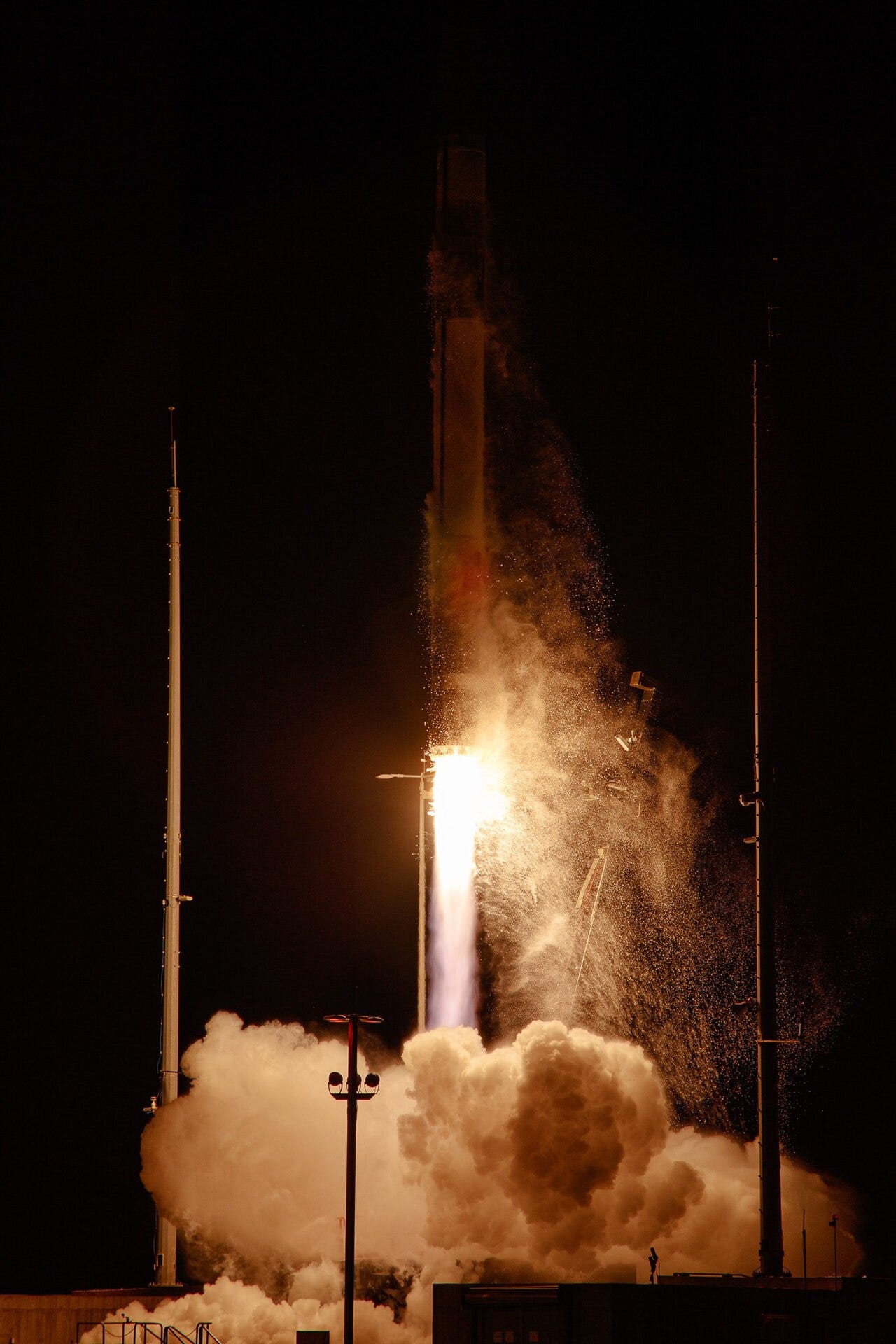 Photo: NASA/Danielle Johnson / Wikimedia Commons (Public domain) A Rocket Lab HASTE rocket launches into the night sky from Launch Complex 2 at NASA’s Wallops Flight Facility in Virginia on Feb. 27, 2026 NASA/Danielle Johnson NASA’s Wallops Flight Facility supported a Rocket Lab HASTE suborbital launch from the co